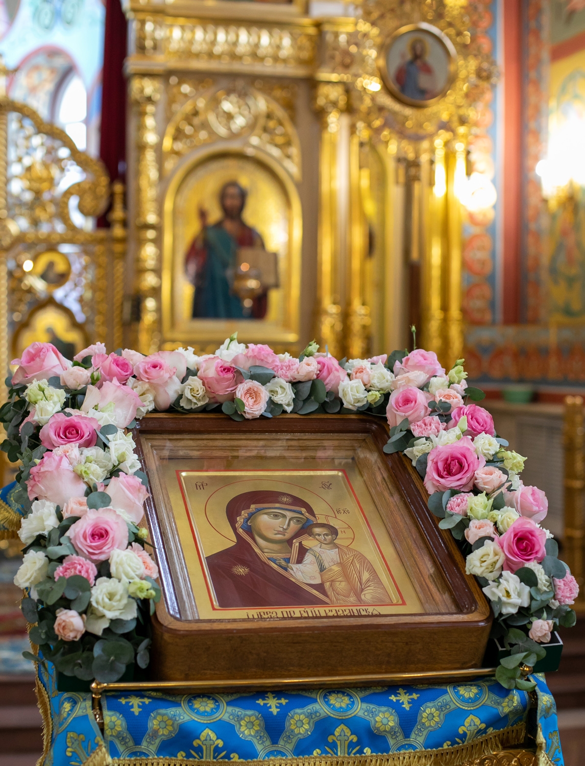 Престольный праздник храма Казанской иконы Божией Матери